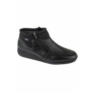 Botine dama piele naturala - negru imagine