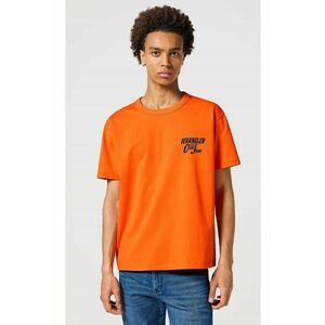 Tricou barbati - Casey Jones Graphic Tee - portocaliu - bumbac - maneca scurta - croiala supradimensionata imagine