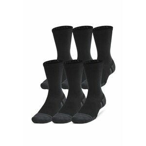 Set de sosete unisex pentru fitness Performance - 6 perechi - Negru/Gri inchis imagine