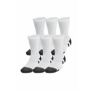 Set de sosete unisex pentru fitness Performance - 6 perechi - Alb/Negru imagine
