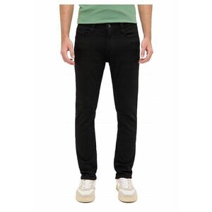 Blugi Barbati - Oregon Slim K - Slim Fit - Talie Joasa - Fermoar - Lungi - 5 dwqfuzunare - Bumbac - Negru imagine