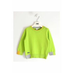 Pulover tricot cu model baiat - 4.5415 - Verde imagine