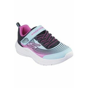 Pantofi copii fete sport Microspec Advance 303575L-AQUA/PURPLE - Albastru imagine