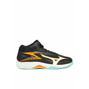 Pantofi sport barbati Thunder Blade Z Mid - Negru/Tangelo/Verde Gheata - piele ecologica imagine