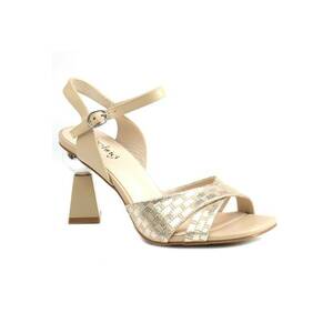 Sandale dama 25 016 01 - Auriu imagine