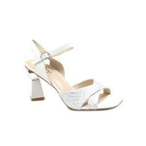 Sandale dama 25 016 01 - Alb imagine
