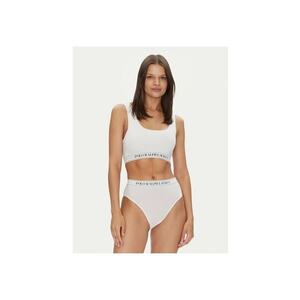 Bustiera sport dama alb - din material respirabil imagine