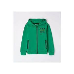 Hanorac cu fermoar si gluga pentru baiat - 4.7695 - Verde - Verde imagine