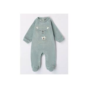 Salopeta plusata cu imprimeu pentru bebe baiat - I Do - 4.7173 - Verde - Verde imagine