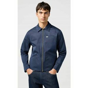 Geaca barbati - RODEO UTILITY JACKET - fermoar - albastru - bumbac imagine