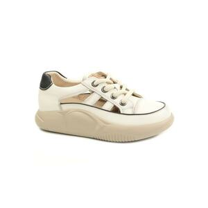 Pantofi dama decupati 68883 - Bej imagine