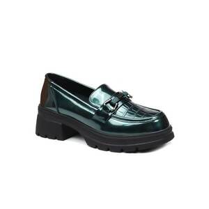 Pantofi dama - piele naturala - TP6830 1 - Verde imagine