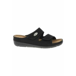 Papuci dama - 1-27510/20 - piele naturala - negru - Negru imagine