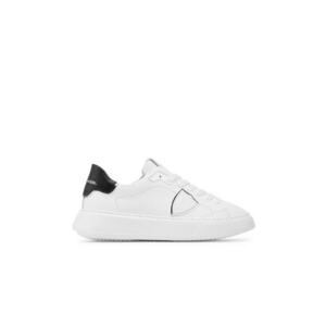 Tenisi dama BTLD V010 - piele naturala - alb/negru imagine