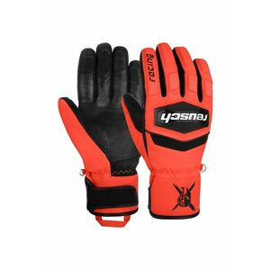 Manusi ski copii Worldcup Warrior R-TEX XT - negru/rosu fluo imagine