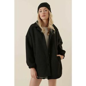 Jacheta dama textil - Negru imagine