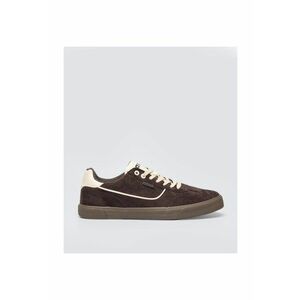 Pantofi sport din material textil si detalii contrastante imagine