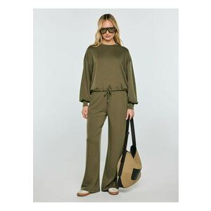 Bluza de trening lejera cu snur de ajustare in talie. imagine