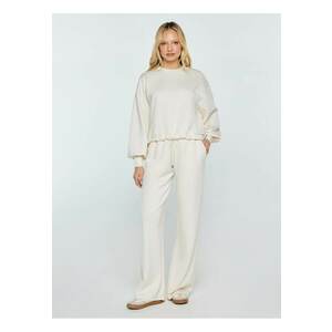 Bluza de trening lejera cu snur de ajustare in talie imagine