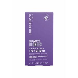 Bleach Blondes Purple Toning Hot Shots Balsam nuantator 4x15ml imagine