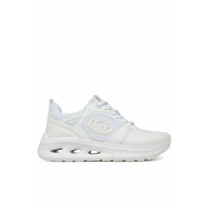 Pantofi sport dama - piele ecologica - alb - imagine