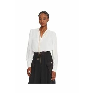 Bluza dama - poliester - alb imagine