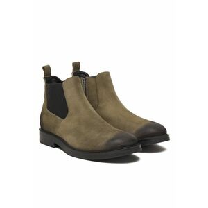 Ghete barbati piele ecologica - verde - imagine