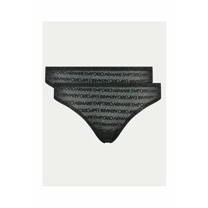Set chiloti tanga dama culoare neagra - lenjerie intima imagine