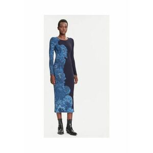 Rochie casual - 65875 - Albastru imagine