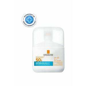 Anthelios UVAir Serum Solar Cu Nuanta Deschisa Natural SPF 50+ - Protectie Solara de Ultima Generatie Impotriva Radiatiilor UV si a Poluarii - 50ml - imagine