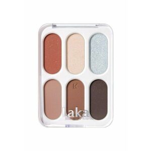 Forever6 Eye Palette Fard de pleoape - Maro inchis/Maro/Caramiziu/Albastru deschis/Nude/Bej deschis imagine