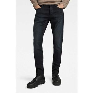 Blugi slim fit din amestec de lyocell - cu aspect decolorat 3301 - Bleumarin imagine