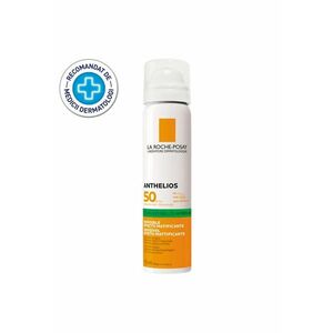 Spray invizibil matifiant cu protectie solara pentru fata Anthelios SPF 50 - ten gras si sensibil - 75ml imagine