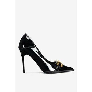 Pantofi dama 5905588780168 - Sintetic - Negru - Negru imagine