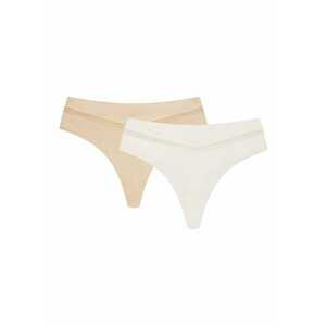 Chiloti dama set de 2 perechi Fleda bej - bronz-deschis - Multicolor imagine