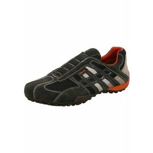 Pantofi sport barbati Snake - Material textil - Negru - Negru imagine