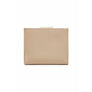 Portofel dama VPS5A8215 - cu fermoar - Ecru - Plastic imagine