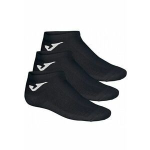 Sosete sport unisex Invisible - bumbac/poliester - negru - imagine