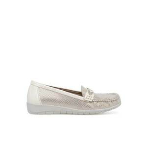 Mocasini dama - Sintetic - Bej - Bej imagine