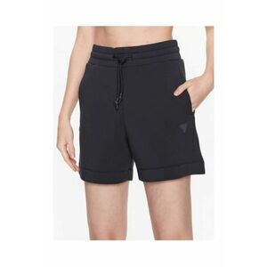 Pantaloni scurti cu logo si snur in talie imagine