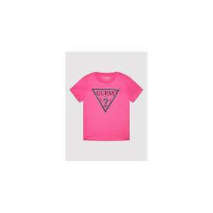 Tricou cu imprimeu logo si decolteu rotund imagine