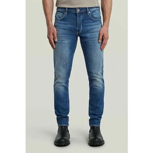 Blugi slim fit 3301 - Albastru inchis imagine