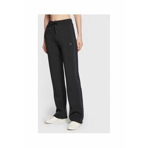 Pantaloni de trening cu talie inalta si croiala dreapta imagine