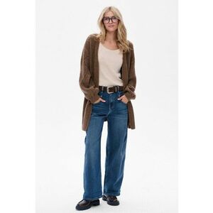 Cardigan lung cu maneci cazute Briar - imagine