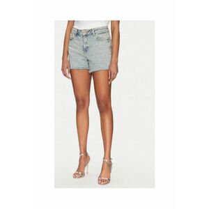 Pantaloni scurti din bumbac organic cu talie inalta imagine