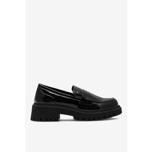 Mocasini dama 5905588221289 - Sintetic - Negru - Negru imagine