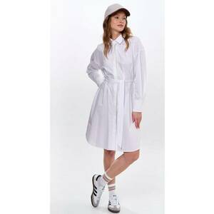 Rochie-camasa cu maneca lunga si cordon Lexi imagine