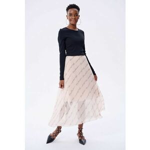 Rochie combi evazata Duetta imagine