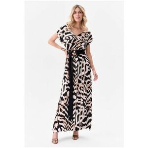 Rochie maxi cu detalii incrucisate pe spate Holdi imagine