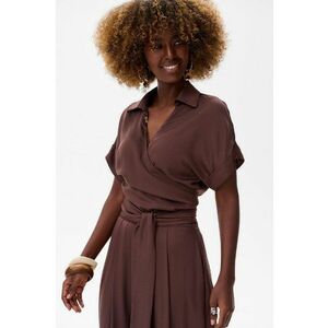 Bluza Aria cu decolteu cache-coeur imagine